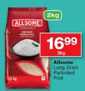 Allsome Long Grain Parboiles Rice-2KG