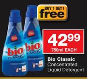 Bio Classic Concentrated Liquid Detergent-750ML Each