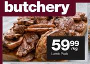 Lamb Pack-Per KG