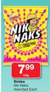 Simba Nik Naks-135g Each