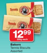 Bakers Tennis Biscuits-200g Each