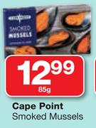 Cape Point Smoked Mussels-85g