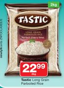 Tastic Long Grain Parboiled Rice-2Kg