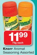 Knorr Aromat Seasoning-75g Each