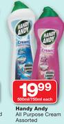 Handy Andy All Purpose Cream-500ml/750ml Each