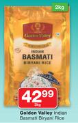 Golden Valley Indian Basmati Biryani Rice-2Kg