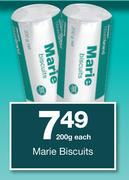 Housebrand Marie Biscuits-200g Each