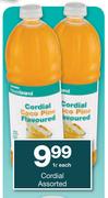 Housebrand Cordial-1Ltr Each