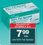 Housebrand Lite 50% Fat Spread-500g