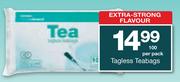 Housebrand Tagless Teabags 100-Per Pack