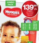 Huggies Dry Comfort Disposable Nappies-Per Pack