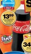 Coca-Cola/Fanta/Sprite/Stonry Cold Drink-2Ltr Each