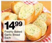 Freshly Baled Garlic Bread-Each