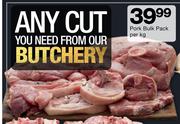 Pork Bulk Pack-Per kg