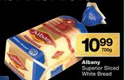 Albany Superior Superior Sliced White Bread-700g