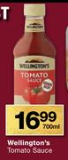 Wellington’s Tomato Sauce-700ml