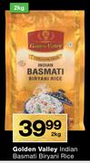 Golden Valley Indian Basmati Biryani Rice-2kg