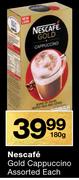Nescafe Gold Cappuccino-180g Each