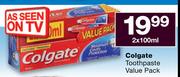 Colgate Toothpaste Value Pack-2x100ml