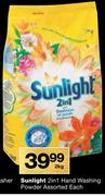 Sunlight 2-In-1 Handwashing Powder-2kg Each
