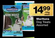 Marltons Dog Treats-120g Each