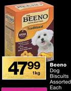 Beeno Dog Biscuits-1kg Each