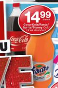 Coca-Cola/ Fanta/ Sprite/ Stoney Cold Drink Assorted-2L Each