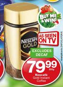 Nescafe Gold Instant Coffee-200g