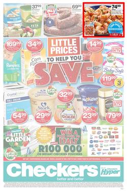 Checkers  KZN : Little Prices To Help You Save (21 May - 03 Jun 2018), page 1
