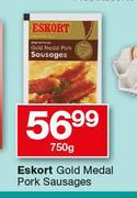 Eskort Gold Medal Pork Sausage-750g