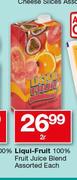 Liqui-Fruit 100% Fruit Juice Blend Assorted-2L