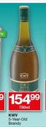 KWV 5-Year Old Brandy-750ml