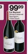 Fat Bastard Shiraz/ Cabinet Sauvignon-750ml Each