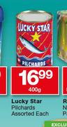 Lucky Star Pilchards Assorted-400g