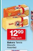 Bakers Tennis Biscuits-200g Each