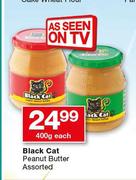 Black Cat Peanut Butter-400g Each 