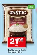 Tastic Long Grain Parboiled Rice-2Kg