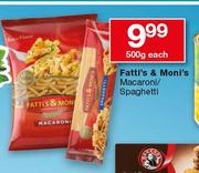 Fatti's & Moni's Macroni/ Spaghetti-500ml
