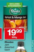Rhodes Jam Assorted-900g