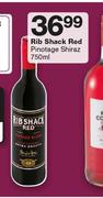 Rib Shack Red Pinotage Shiraz-750ml