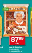 Aunt Caroline Long Grain Parboiled Rice-10Kg