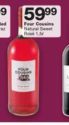 Four Cousins Natural Sweet Rose-1.5L