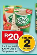 Knorr Cup A Soup Assorted-For 2