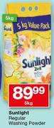 Sunlight Regular Washing Powder-5Kg