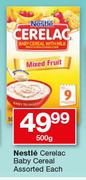 Nestle Ceralac Baby Cereal Assorted-500g