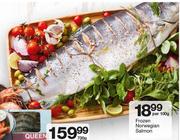 Cape Point Frozen Norwegian Salmon-Per 100g