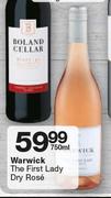 Warmick The First Lady Dry Rose-750ml