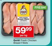 Goldi Fresh Chicken Breast Fillets-Per Kg