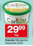 Canola Margariine Assorted-1Kg Each