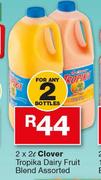 Clover Tropika Dairy Fruit Blend Assorted-2 x 2Ltr